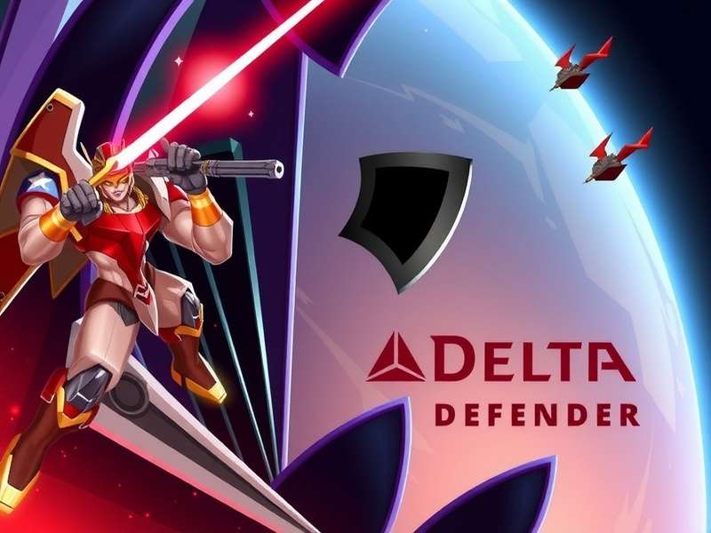 Delta Defender Game Banner